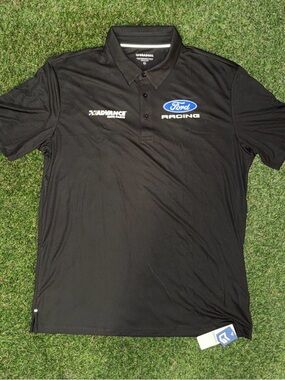 2026 Ryan Blaney Crew Shirt Advance Auto Parts Black Polo Team Penske
